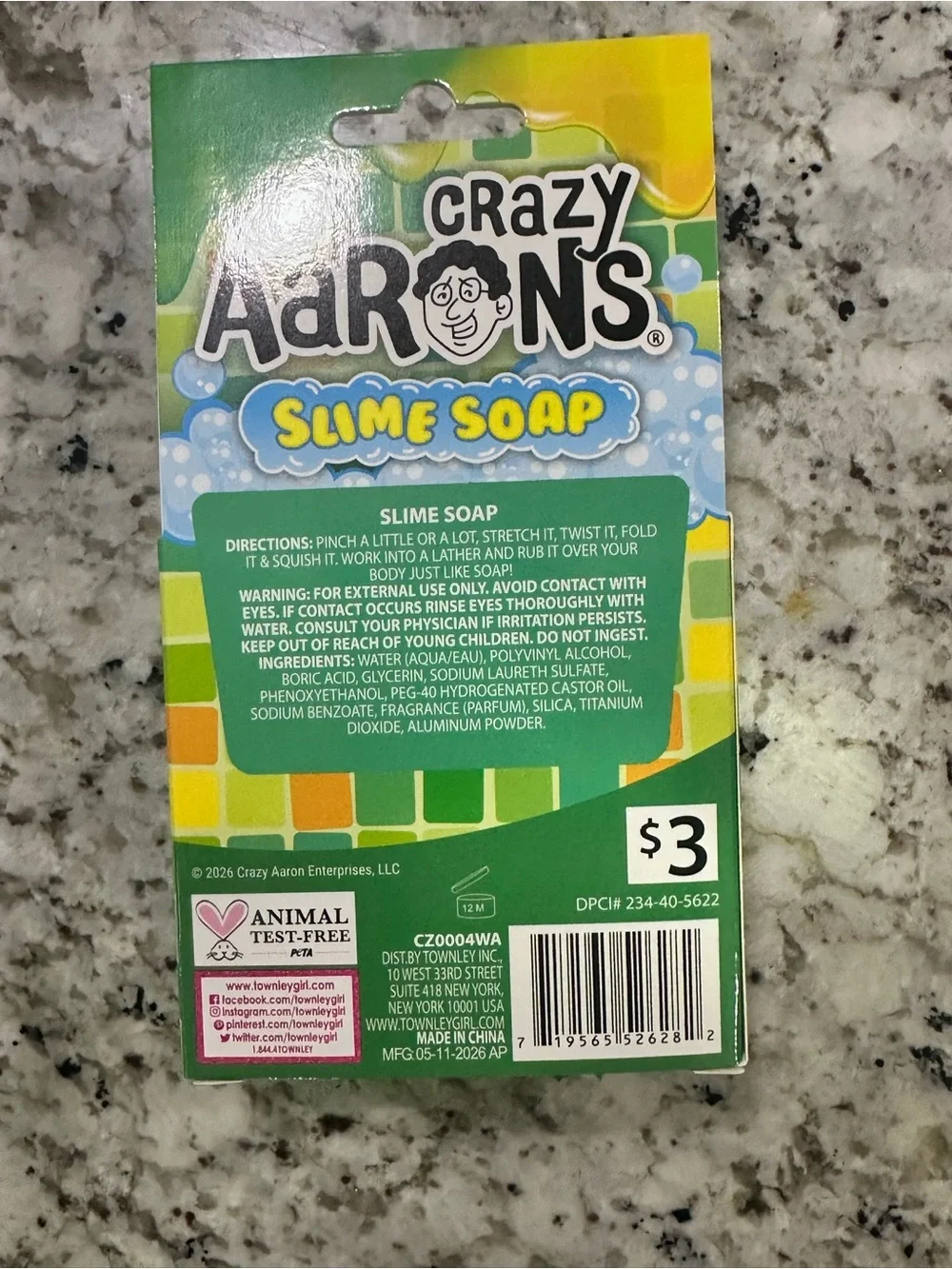 🫧✨ Crazy Aaron’s Slime Soap Bundle — 4 Pack! ✨🫧